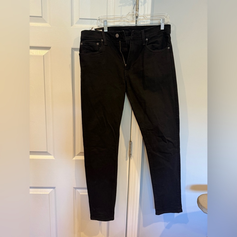 Levi's Men's Straight Jeans - Black